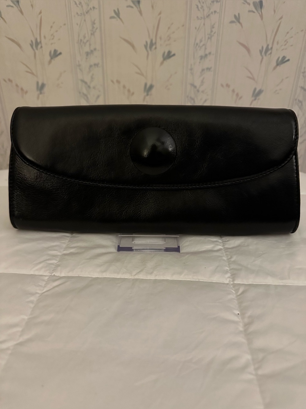 HOBO Black Leather Clutch